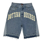 Retro Denim Shorts mit Brief Stickerei Übergroße Jeans Männer Y2k Lose Beiläufige Vielseitige Shorts Frau - flohmarkt-deutschland.shop