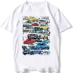 Retro Germany EUDM - E34 M5 Tshirts Summer Men Short Sleeve Old Legend E30 M3 Classic Car T-Shirt Boy Casual Tops Man White Tees - flohmarkt-deutschland.shop