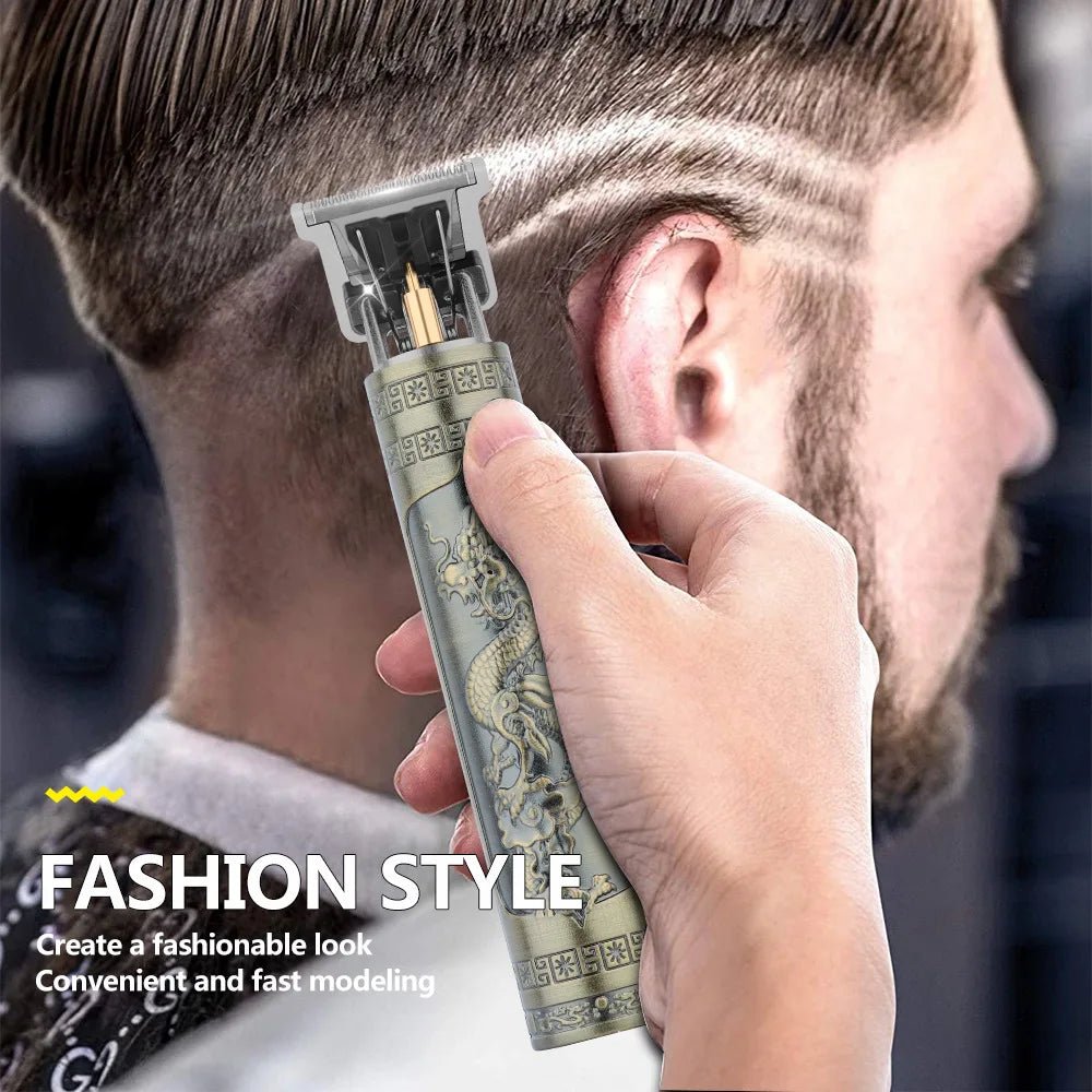 Retro T9 Original Haircutting Machine Set Jackets Trimmer Men's Electric Shaver Male Lence Pro Barber Shaver for Sensitive Areas - flohmarkt-deutschland.shop