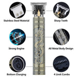 Retro T9 Original Haircutting Machine Set Jackets Trimmer Men's Electric Shaver Male Lence Pro Barber Shaver for Sensitive Areas - flohmarkt-deutschland.shop