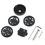 RIDERACE Bicycle Computer Holder For Garmin GPS Speedometer Aluminum Alloy MTB Bike Stopwatch Stem Top Cap Mount Bracket Support - flohmarkt-deutschland.shop