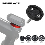RIDERACE Bicycle Computer Holder For Garmin GPS Speedometer Aluminum Alloy MTB Bike Stopwatch Stem Top Cap Mount Bracket Support - flohmarkt-deutschland.shop