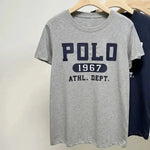 Rlauren T-Shirt neue Polo1967 Logo koreanische beliebte Kleidung Kurzarm Frau Kleidung Tops Damen Tops für den Sommer - flohmarkt-deutschland.shop