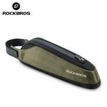 ROCKBROS Bicycle Bag Portable Cycling Top Bottom Tube Bag MTB Road Phone Tool Bag Reflective Ultralight Bicycle Pannier Pocket - flohmarkt-deutschland.shop