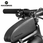 ROCKBROS Bicycle Bag Waterproof Cycling Top Front Tube Frame Bag Large Capacity MTB Road Bicycle Pannier Black Bike Accessories - flohmarkt-deutschland.shop