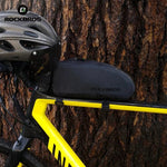 ROCKBROS Bicycle Bag Waterproof Cycling Top Front Tube Frame Bag Large Capacity MTB Road Bicycle Pannier Black Bike Accessories - flohmarkt-deutschland.shop
