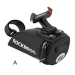 ROCKBROS Riding Bag Portable Reflective Saddle Bag Tail Seatpost Nylon Bicycle Bag MTB Road Bike Bag Panniers - flohmarkt-deutschland.shop