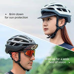 ROCKBROS Summer Cycling Cap With Brim Sun Protection Breathable Quick Dry Cycling Hat Cap Outdoor Sport Fishing Cycling Headwear - flohmarkt-deutschland.shop