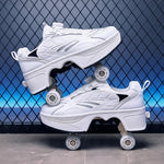 Roller Skates Kid 4 Wheels Sneakers Boy Outdoor Sport Shoes Children Boots Girl Skating Shoes Sneakers Sportschuhe Kinder - flohmarkt-deutschland.shop
