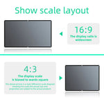 Salange Projector Screen 16:9 Metal Anti Light Curtain Reflective Fabric Cloth For YG300 XGIMI H3 HALO Mogo Xiaomi DLP Projector - flohmarkt-deutschland.shop