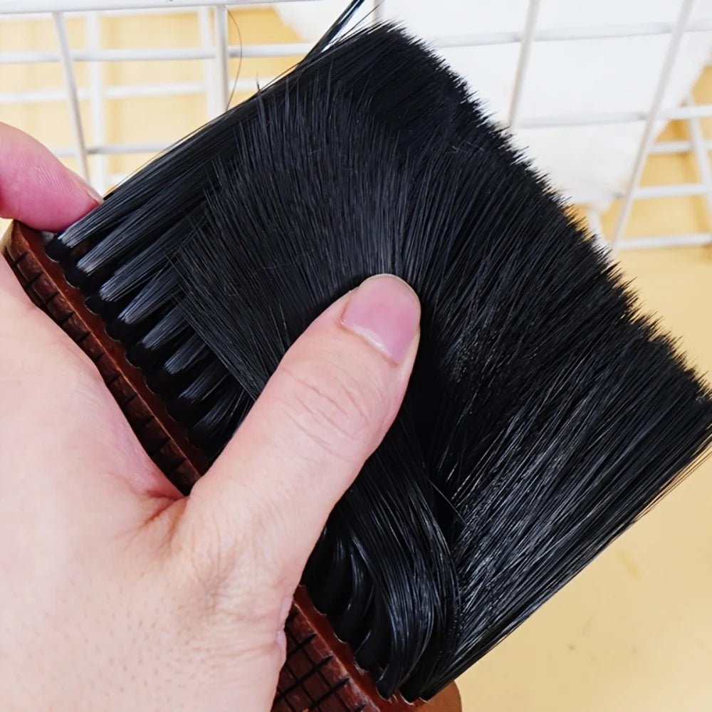 Salon-Haarreinigungsbürste – Naturholzgriff - flohmarkt-deutschland.shop