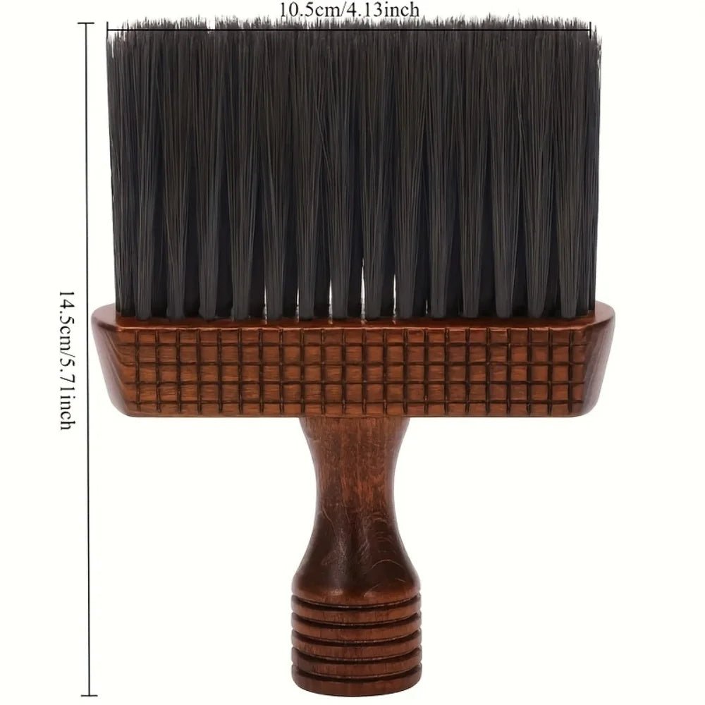 Salon-Haarreinigungsbürste – Naturholzgriff - flohmarkt-deutschland.shop