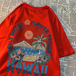 Salzwasser Blütenblätter Hawaii T-shirts Männer Frauen Casual Schweiß T Shirts Casual Baumwolle T Kleidung Hip Hop Oversize Tops Paar - flohmarkt-deutschland.shop