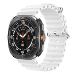 Samsung Galaxy Watch 7 Ultra 47 mm Sport Silikonarmband Correa Gürtel für Samsung Galaxy Watch Ultra Armband 47 mm - flohmarkt-deutschland.shop