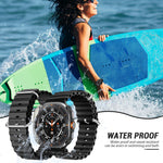 Samsung Galaxy Watch 7 Ultra 47 mm Sport Silikonarmband Correa Gürtel für Samsung Galaxy Watch Ultra Armband 47 mm - flohmarkt-deutschland.shop