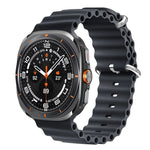 Samsung Galaxy Watch 7 Ultra 47 mm Sport Silikonarmband Correa Gürtel für Samsung Galaxy Watch Ultra Armband 47 mm - flohmarkt-deutschland.shop