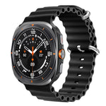 Samsung Galaxy Watch 7 Ultra 47 mm Sport Silikonarmband Correa Gürtel für Samsung Galaxy Watch Ultra Armband 47 mm - flohmarkt-deutschland.shop