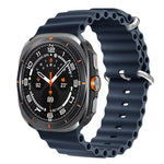 Samsung Galaxy Watch 7 Ultra 47 mm Sport Silikonarmband Correa Gürtel für Samsung Galaxy Watch Ultra Armband 47 mm - flohmarkt-deutschland.shop