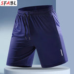 Schnell trocknende Shorts Männer Board Kurze Hosen Sommer Atmungsaktive Sport-Shorts Männer Casual Elastische Lauf Gym Fitness männer Shorts - flohmarkt-deutschland.shop