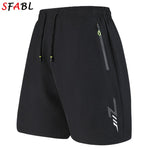 Schnell trocknende Shorts Männer Board Kurze Hosen Sommer Atmungsaktive Sport-Shorts Männer Casual Elastische Lauf Gym Fitness männer Shorts - flohmarkt-deutschland.shop
