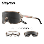SCVCN New Photochromic Sunglasses Outdoor Bike Cycling Glasses Men Women MTB Road Bicycle Sports Mountaineering UV400 Goggles - flohmarkt-deutschland.shop