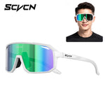 SCVCN New Photochromic Sunglasses Outdoor Bike Cycling Glasses Men Women MTB Road Bicycle Sports Mountaineering UV400 Goggles - flohmarkt-deutschland.shop
