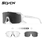 SCVCN New Photochromic Sunglasses Outdoor Bike Cycling Glasses Men Women MTB Road Bicycle Sports Mountaineering UV400 Goggles - flohmarkt-deutschland.shop
