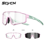 SCVCN Photochromic Sunglasses Outdoor Sports Bike Cycling Glasses Man MTB Climbing Glasses Women Driving Bicycle Eyewear New - flohmarkt-deutschland.shop