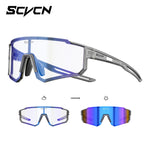SCVCN Photochromic Sunglasses Outdoor Sports Bike Cycling Glasses Man MTB Climbing Glasses Women Driving Bicycle Eyewear New - flohmarkt-deutschland.shop