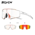 SCVCN Photochromic Sunglasses Outdoor Sports Bike Cycling Glasses Man MTB Climbing Glasses Women Driving Bicycle Eyewear New - flohmarkt-deutschland.shop