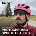 SCVCN Photochromic Sunglasses Outdoor Sports Bike Cycling Glasses Man MTB Climbing Glasses Women Driving Bicycle Eyewear New - flohmarkt-deutschland.shop