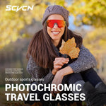 SCVCN Photochromic Sunglasses Outdoor Sports Bike Cycling Glasses Man MTB Climbing Glasses Women Driving Bicycle Eyewear New - flohmarkt-deutschland.shop
