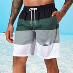 Sea Beach Casual Classic Stripe Beach Shorts For Men Loose Breathable Quick Dry Sport Board Short Summer Fashion New Short Pant - flohmarkt-deutschland.shop