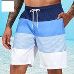 Sea Beach Casual Classic Stripe Beach Shorts For Men Loose Breathable Quick Dry Sport Board Short Summer Fashion New Short Pant - flohmarkt-deutschland.shop