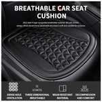 SEAMETAL 3D Car Seat Cover Breathable Auto Seat Cushion Convex Design for Heat Dissipation Sweatproof Universal Chair Protector - flohmarkt-deutschland.shop