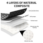 SEAMETAL 3D Car Seat Cover Breathable Auto Seat Cushion Convex Design for Heat Dissipation Sweatproof Universal Chair Protector - flohmarkt-deutschland.shop