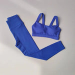 Seamless Yoga Set for Women, Workout Sportswear, Gym Clothing, Fitness, Push Up Bra, High Waist Leggings, 2Pcs Sports Suits - flohmarkt-deutschland.shop