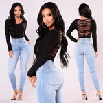 Sexy Jeans Women Denim Skinny Pants High Waist Stretch Lady Jeans Push Up Leggings Slim Pockets Button Pencil Jeans Women Pants - flohmarkt-deutschland.shop