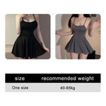 Sexy Women Pleated Micro MINI Dress Bandage Smooth Uniform Slip Mini Dress Night Club Outfits Allure Ruffled Dress Backless - flohmarkt-deutschland.shop