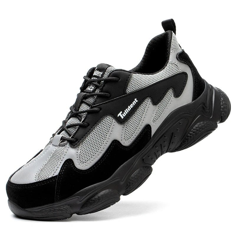 Sicherheit Arbeitsschuhe Männer Anti-Smashing Unzerstörbare Stahlkappe Pannensichere Schuhe Leichte Männliche Sofe Frauen Gemütliche Turnschuhe - flohmarkt-deutschland.shop