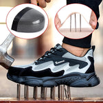 Sicherheit Arbeitsschuhe Männer Anti-Smashing Unzerstörbare Stahlkappe Pannensichere Schuhe Leichte Männliche Sofe Frauen Gemütliche Turnschuhe - flohmarkt-deutschland.shop