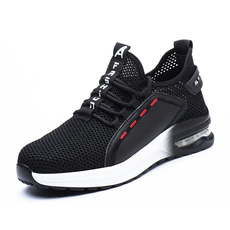 Sicherheits-Arbeitsschuhe mit Stahlkappe für Damen, unzerstörbar, Sicherheit, Tennis für Herren, Anti-Smash-Baustiefel, Eisen-Arbeitsschuhe - flohmarkt-deutschland.shop