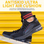 Sicherheits-Arbeitsschuhe mit Stahlkappe für Damen, unzerstörbar, Sicherheit, Tennis für Herren, Anti-Smash-Baustiefel, Eisen-Arbeitsschuhe - flohmarkt-deutschland.shop