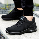 Sicherheitsschuhe Unisex – Stahlkappe, Durchstichfest, Atmungsaktiv, Arbeits- & Sportschuhe - flohmarkt-deutschland.shop