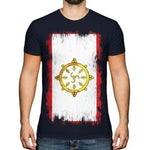 Sikkim Grunge Flagge Herren T-Shirt Fußball Geschenk Kleidung Jersey - flohmarkt-deutschland.shop