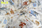 SilkLux Seide Bettwäsche Set Gedruckt In Vielfältigen Farben - Antimikrobielle Und Geruchskontrolle - flohmarkt-deutschland.shop