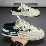 Slipper Herren Schuhe Sommer Dicke Sohle Atmungsaktive Bequeme Halbe Hausschuhe Outdoor Jugend Skateboard Schuhe Casual Sneakers für Männer - flohmarkt-deutschland.shop
