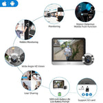 Smart Türkamera 3MP WiFi mit Bewegungserkennung - flohmarkt-deutschland.shop
