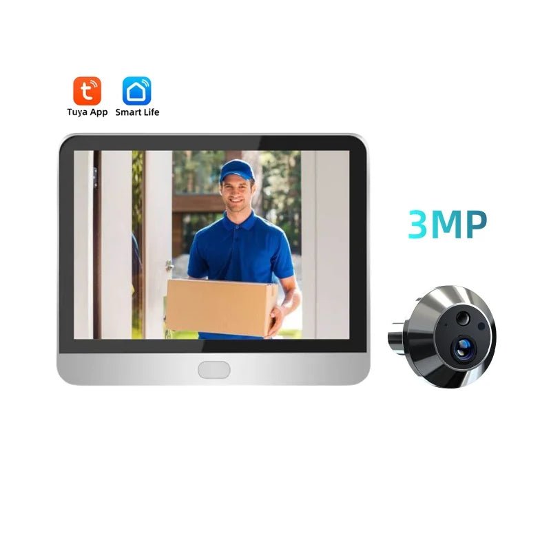 Smart Türkamera 3MP WiFi mit Bewegungserkennung - flohmarkt-deutschland.shop