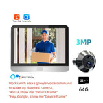 Smart Türkamera 3MP WiFi mit Bewegungserkennung - flohmarkt-deutschland.shop
